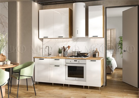 ЛДСП Кухня Рио NEW 2,0/900м (490) Компоновка №2 10746 - фото 6463