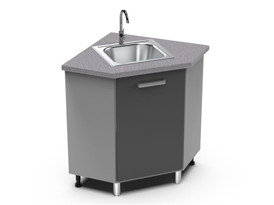 Шкаф нижний УМ Аликанте 11388